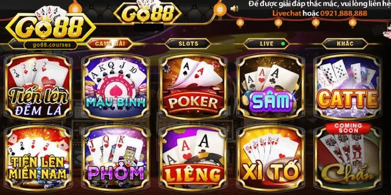 Kho tàng trò chơi hết sức đồ sộ tại cổng game Go88