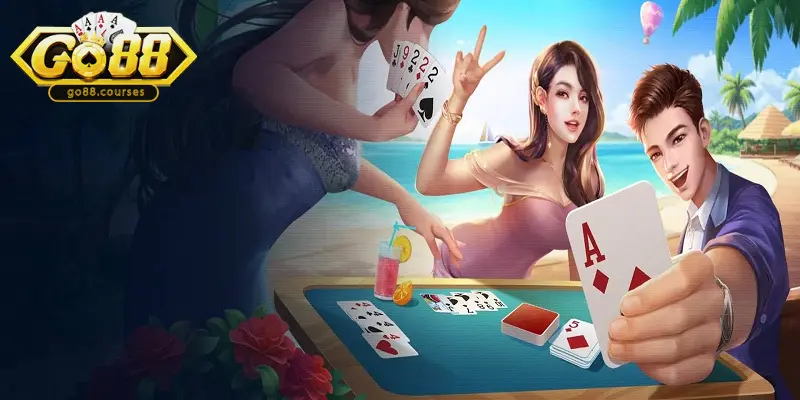 Game bài là thể loại trò chơi nổi bật tại cổng game Go88